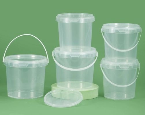 جودة  BPA Free Plastic Food Bucket With Screw On Lid ISO9001 مصنع