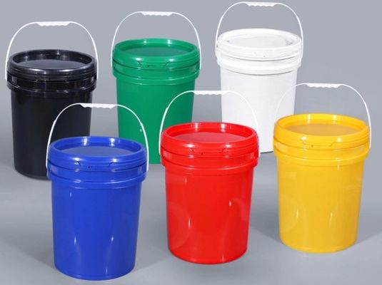 جودة  Bpa Free 5 Gallon Plastic Buckets Height 14.5 Inches UV Resistant مصنع