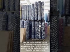 مقاومة كيميائية عالية قابلة للتراكم 1 ~ 25 لتر دلو بلاستيكي مع غطاء