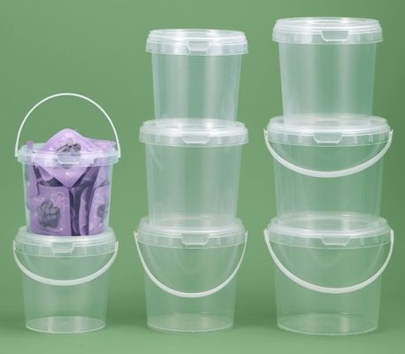 دلو بلاستيكي صحي حاوية بلاستيكية للغذاء خالية من BPA