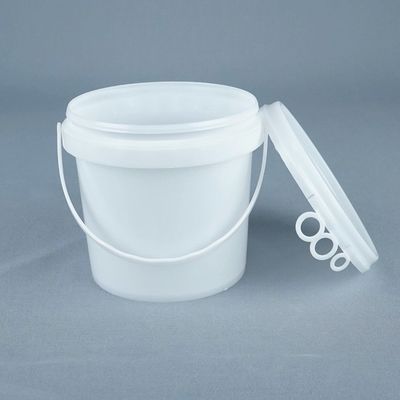 دلو غذاء بلا BPA بلاستيكي مع مسدس على الغطاء ISO9001