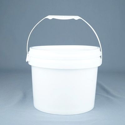 دلو غذاء بلا BPA بلاستيكي مع مسدس على الغطاء ISO9001