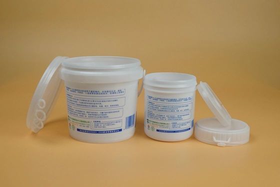 OEM ODM Hdpe 5 جالون دلو بلاستيكي مع قبضة إرغونومية