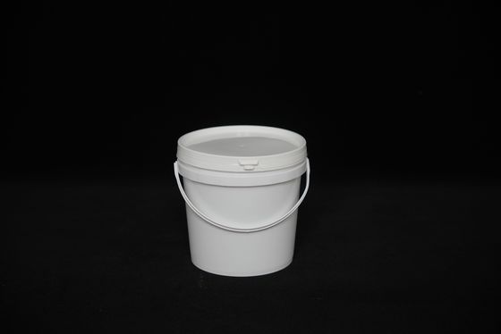 دلو غذاء بلا BPA بلاستيكي مع شعار قابلة للتخصيص وغطاء