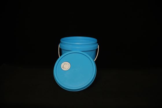شعار مخصص ODM / OEM دلو بلاستيكي مستدير