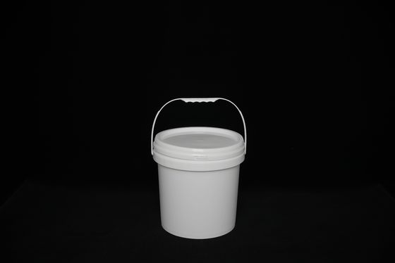دلو غذاء بلا BPA بلاستيكي مع شعار قابلة للتخصيص وغطاء